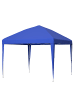 ABRIHOME Pavillon in Blau 3x3 m höhenverstellbar mit 4 Sandsäcken