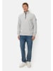 Camel Active Sweatshirt mit Troyerkragen in Grau