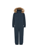 Color Kids COVERALLWITH FAKE FUR 3 in Blau