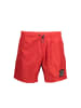 Karl Lagerfeld Rote Polyester-Badeshorts