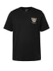 JP1880 Kurzarm T-Shirt in schwarz