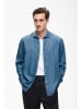 Matinique Langarm - Hemd MAmarc Gerade Passform in Medium Washed Denim