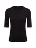 OPUS T-Shirt Savka in schwarz