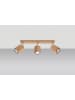 Nice Lamps Deckenleuchte SONA 3 Eiche holz (L)45cm (B)5cm (H)20cm