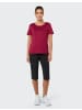 Joy Sportswear T-Shirt FEA in plum red