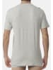 Adidas Sportswear Unterhemd / Shirt Kurzarm Active Core Cotton in Schwarz / weiß / grau