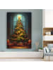 OnlyWow Leinwand Bilder Grün