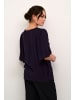 Kaffe Kurzarm-Bluse KAmina Loose fit in Dawn Purple