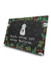 Mr. & Mrs. Panda Adventskalender Pinguin Musik hören mit Spruch in Kreidetafel