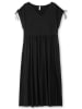 sheego Jerseykleid in schwarz