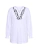 MIAMODA Longshirt in schneeweiß