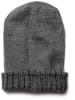 styleBREAKER Strick Loop und Beanie Set in Grau