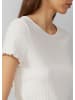 QS T-Shirt in 0200_creme