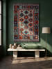 KADIMA DESIGN Hochflor-Teppich Flauschig TAFRAUT Orientalisch Wohnzimmer Wohnlich in Multi