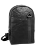 SPIKES & SPARROW Crossover Bag echt Leder in schwarz