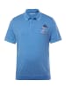 Men Plus Poloshirt in himmelblau
