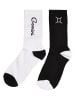 Urban Classics Socken in black/white gemini