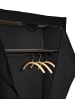 Wenko Kleiderschrank Deep Black mit Ablage in Schwarz