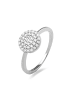 Luxenter Ring Waiz 925er Sterlingsilber-Waiz silver