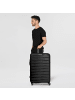 Franky London 4 Rollen Trolley L 74 cm mit Dehnfalte black