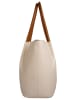 Samantha Look Handtasche echt Leder in beige