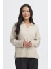 Fransa Strickpullover FRBITTE Loose fit in Limestone melange