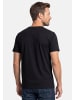 Lerros T-Shirt Basic in Dunkelblau / schwarz
