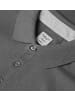 Seven Seas by ID Polo Shirt elegant in Dunkel grau meliert