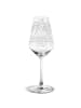 Mr. & Mrs. Panda Weißwein Glas Spinne Agathe Party mit Spruch in Transparent
