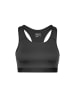 SNOCKS Sport-BH aus recyceltem Polyester in Dunkelgrau