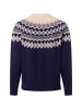 Marie Lund Strickpullover in marine kitt - 0002