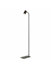 Licht-Erlebnisse Stehlampe (B)15 x (L)27 x (H)124 cm in Schwarz Gold