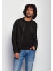 Maze Lederjacke Dobson in schwarz