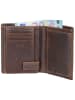 Maître Geldbörse Birkheim Friedolf BillFold LV8 in Dark Brown
