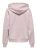 ONLY Langer Kapuzenpullover mit Spitzen-Detail in Burnished Lilac