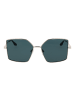 Trussardi Frauen Sonnenbrille Geometrisch Silber