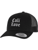 Mister Tee Cap "Cool Cali Love 5-Panel Retro Trucker Cap" in Schwarz