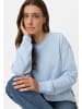 Camel Active Sweatshirt aus Baumwollgemisch in Hellblau