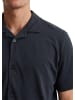Marc O'Polo DfC Seersucker-Jerseyshirt regular in Dark Navy