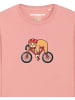 wat? Apparel Sweatshirt Sloth in Canyon Pink
