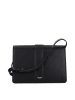Jimmy Choo Schwarz Leder Umhängetasche