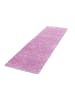 KADIMA DESIGN Teppich Hochflor Shaggy Waschbar Einfarbig RHEIN Strapazierfähig in Pink