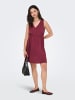 ONLY Kleid in Ruby Wine