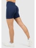 SMILODOX Shorts Amaze Scrunch in Marineblau