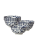 Ritzenhoff & Breker 6er Set Müslischalen Royal Sakura ø 15,5 cm in blau-weiß