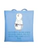Mr. & Mrs. Panda Tote Bag Sportliche Wettkämpfe Superkräfte mit ... in Sky Blue