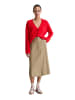 Marc O'Polo Cardigan oversized in Bright Red