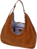 Mandarina Duck Handtasche Velvet Plisse Large Hobo KKT06 in Caramel Cafe