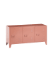 Beliani Büroschrank CARDIFF in Braun - (W) 120 x (H) 60 x (L) 40 cm