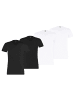 Puma T-Shirt 4er Pack in Schwarz/Weiß